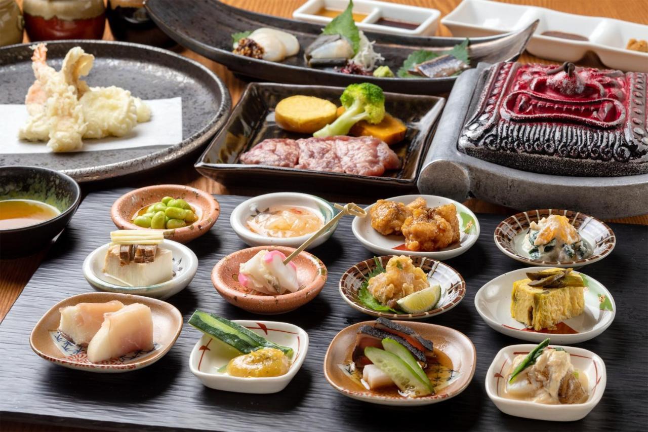 Noboribetsu Sekisui Tei Hotell Exteriör bild