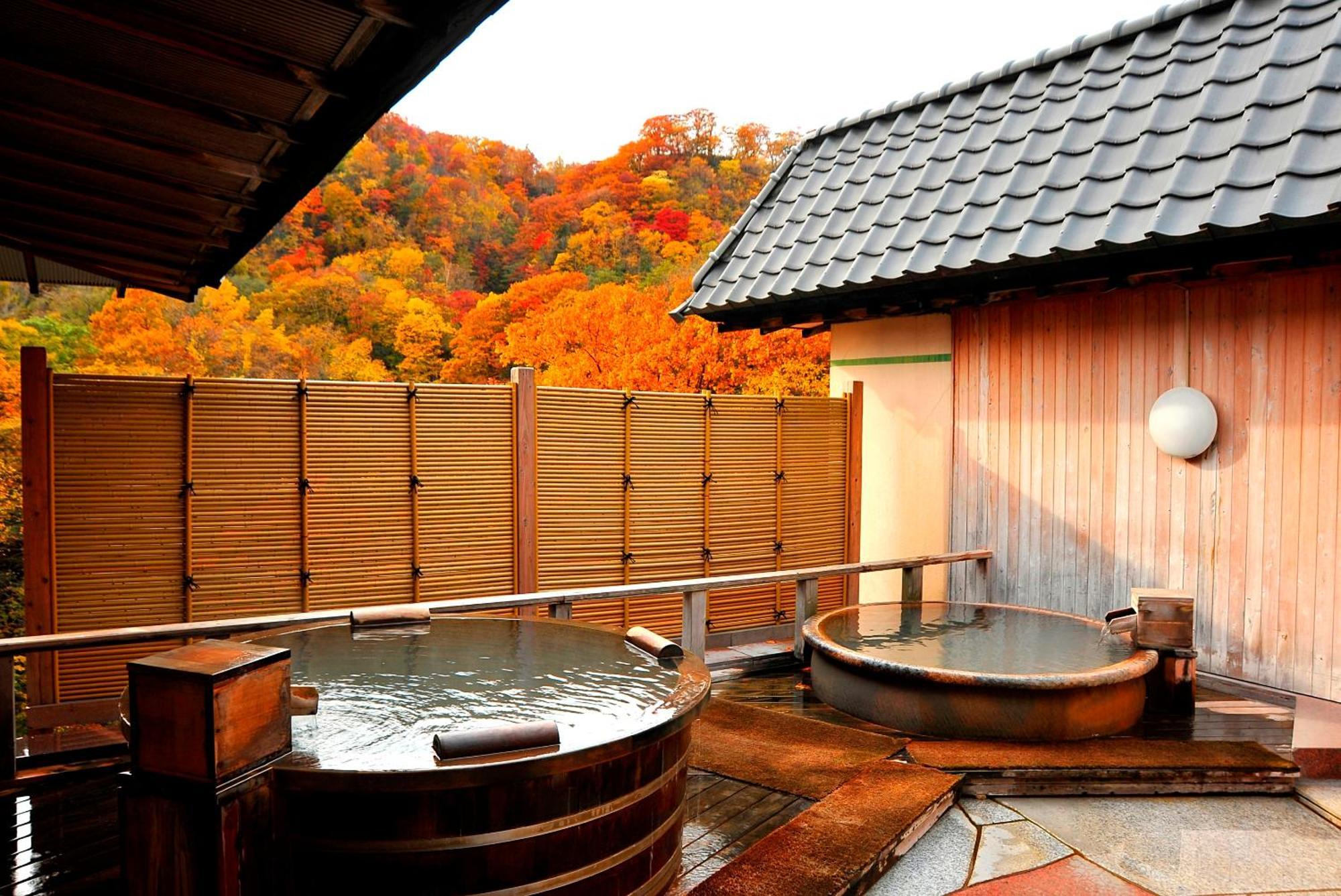 Noboribetsu Sekisui Tei Hotell Exteriör bild