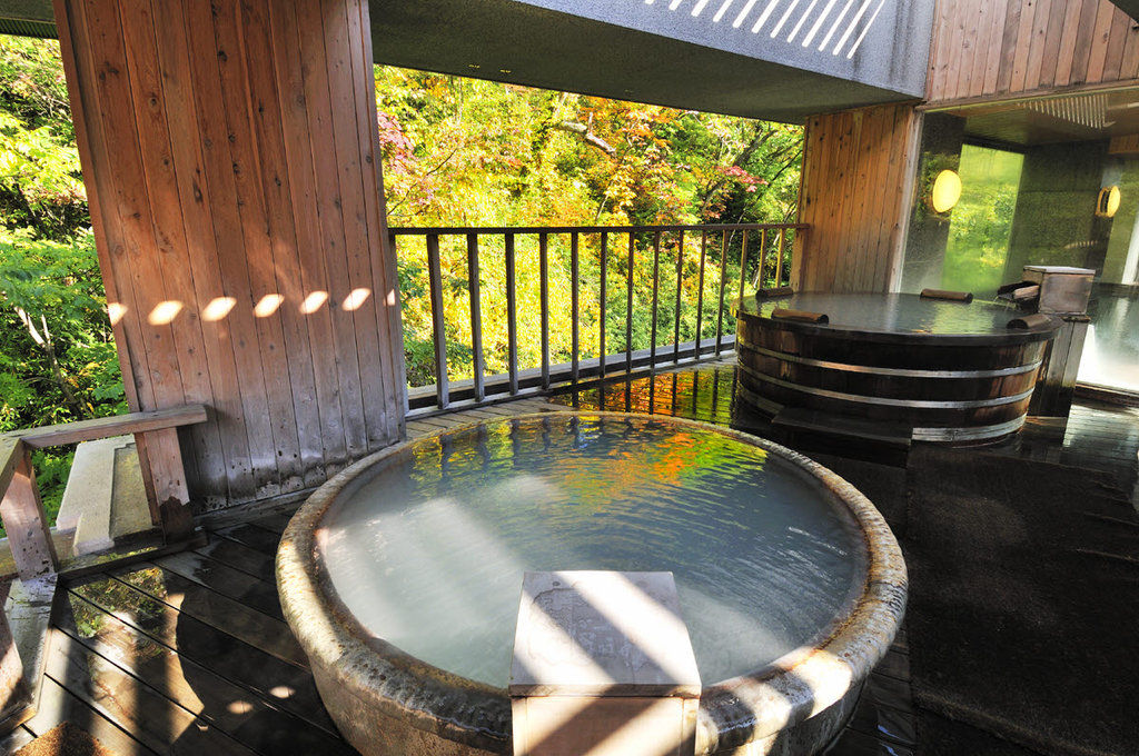 Noboribetsu Sekisui Tei Hotell Exteriör bild