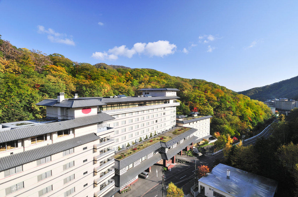 Noboribetsu Sekisui Tei Hotell Exteriör bild